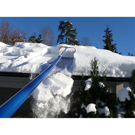 roof snow removal tools for skid steer|avalanche rake.